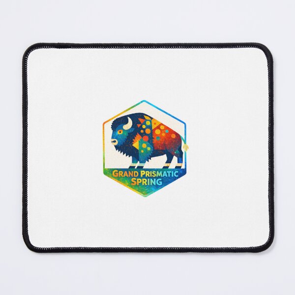 Item preview, Grand Prismatic Spring designed and sold by Broken Antler Designs .