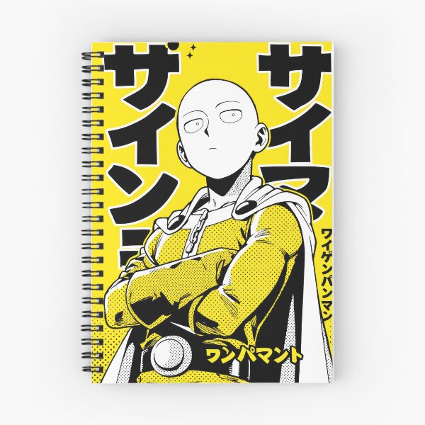 Item preview, Bald Hero Halftone Yellow designed and sold by AnimeArsenalPrints.