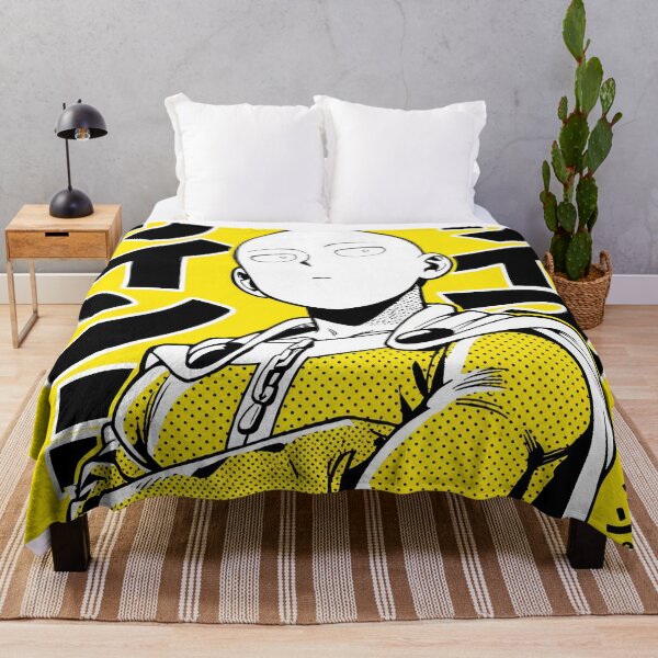 Item preview, Bald Hero Halftone Yellow designed and sold by AnimeArsenalPrints.