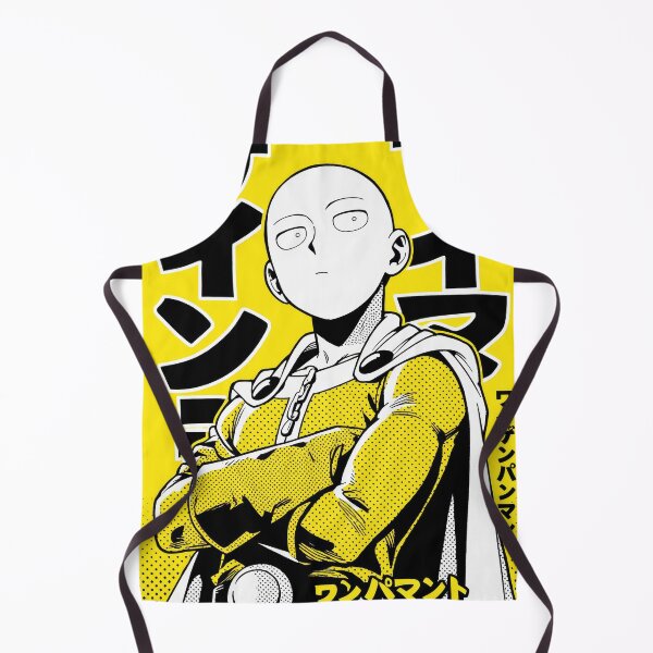 Item preview, Bald Hero Halftone Yellow designed and sold by AnimeArsenalPrints.