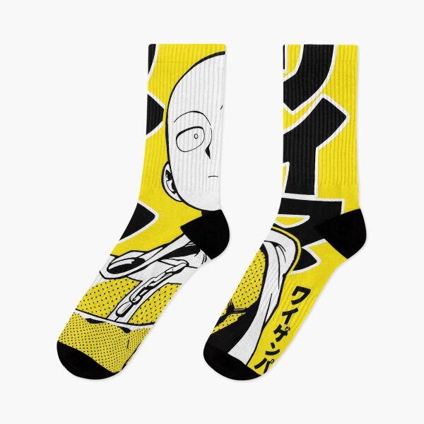 Item preview, Bald Hero Halftone Yellow designed and sold by AnimeArsenalPrints.