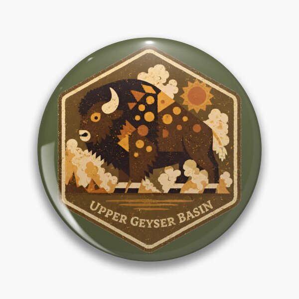 Item preview, Upper Geyser Basin designed and sold by Broken Antler Designs .
