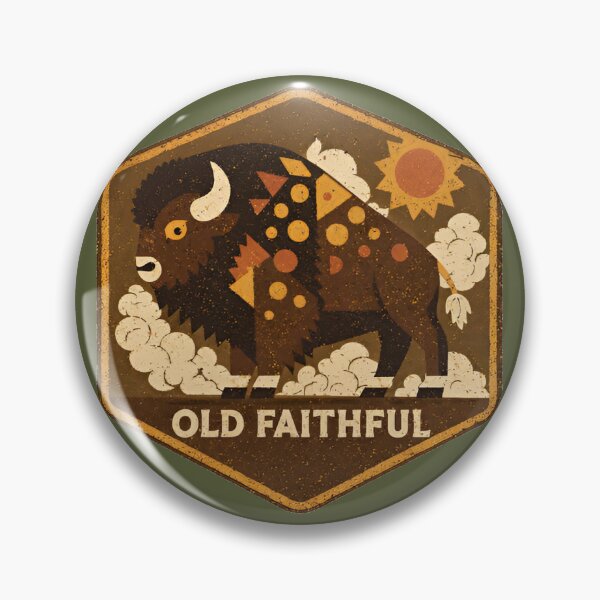 Item preview, Old faithful designed and sold by Broken Antler Designs .