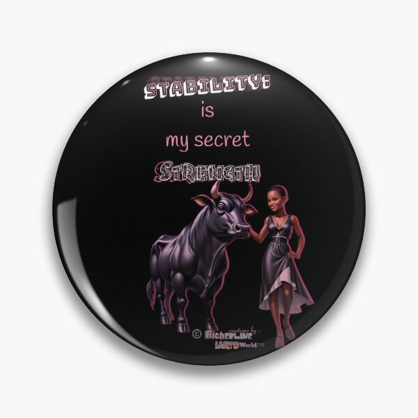 Item preview,  Stability is My Secret Strength™ designed and sold by Creations by Richerline of IARTDWORLD™.