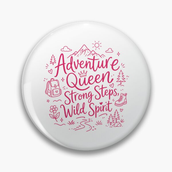 Item preview, Adventure Queen Wild Spirit designed and sold by PrintSparkDesigns.