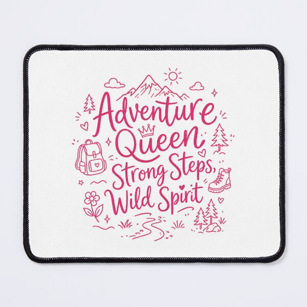 Item preview, Adventure Queen Wild Spirit designed and sold by PrintSparkDesigns.