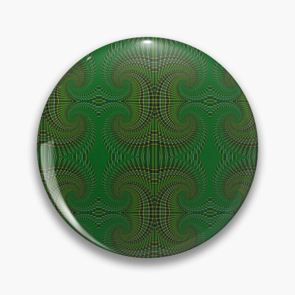 Item preview, Irish National Tartan Droste Reflection Fractartan  designed and sold by Cathedral of Curiosity.
