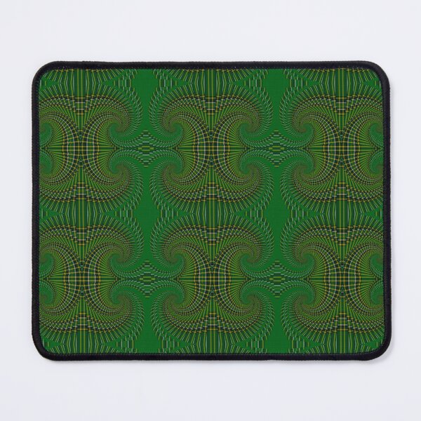 Item preview, Irish National Tartan Droste Reflection Fractartan  designed and sold by Cathedral of Curiosity.