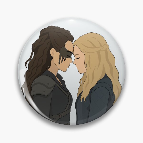 Item preview, Lexa and Clarke (The 100) designed and sold by Delmu16.
