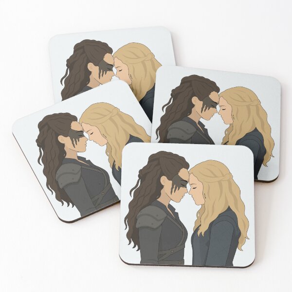 Item preview, Lexa and Clarke (The 100) designed and sold by Delmu16.