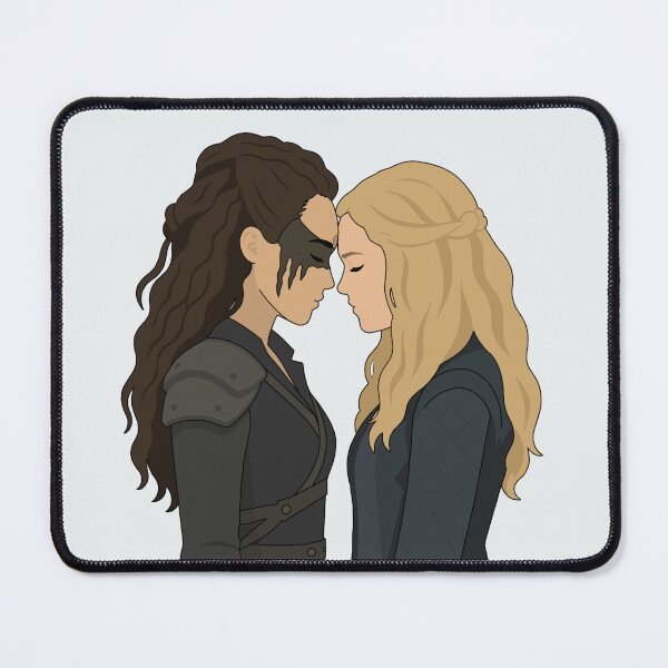 Item preview, Lexa and Clarke (The 100) designed and sold by Delmu16.