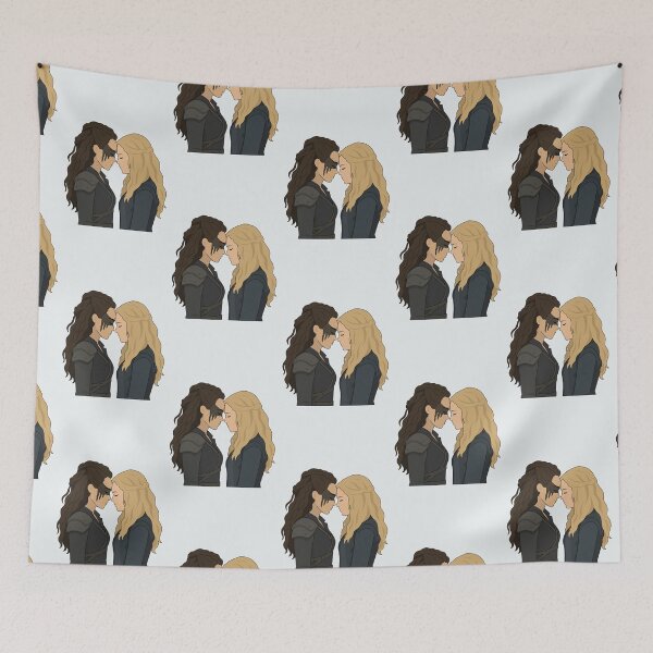 Item preview, Lexa and Clarke (The 100) designed and sold by Delmu16.