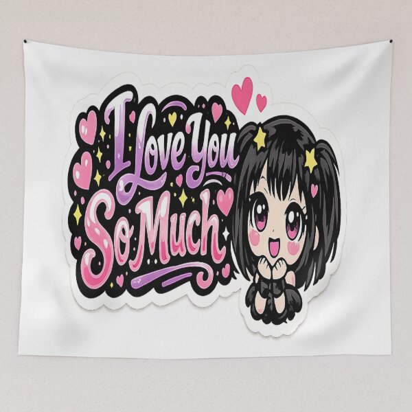 Item preview, I Love You So Much Goth Girl designed and sold by AnnekeJordaan.