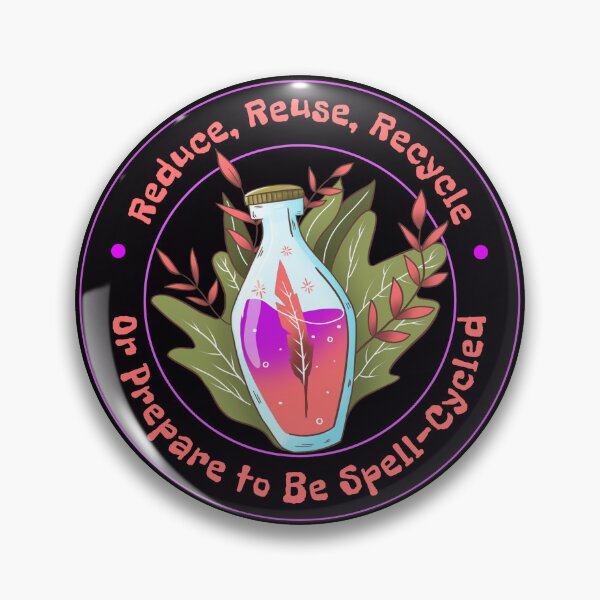 Item preview, Reduce, Reuse, Recycle from the Green Witch designed and sold by MountainRoisin.