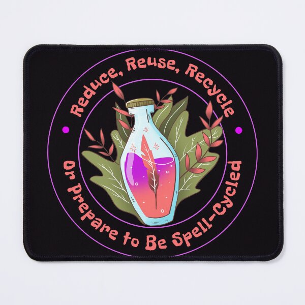 Item preview, Reduce, Reuse, Recycle from the Green Witch designed and sold by MountainRoisin.