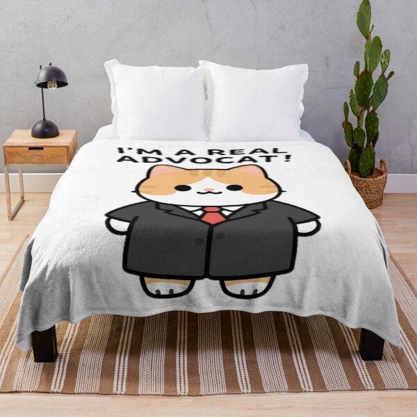 Item preview, Funny Cute Cartoon Justice Style Cat I'M A REAL ADVOCAT! designed and sold by Giulivo Store Graphic.