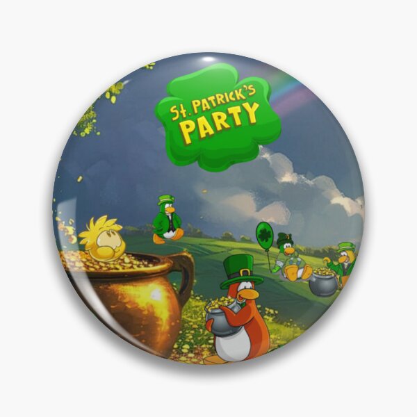 Item preview, Club Penguin St. Patrick's Day Scene designed and sold by Itaroo.