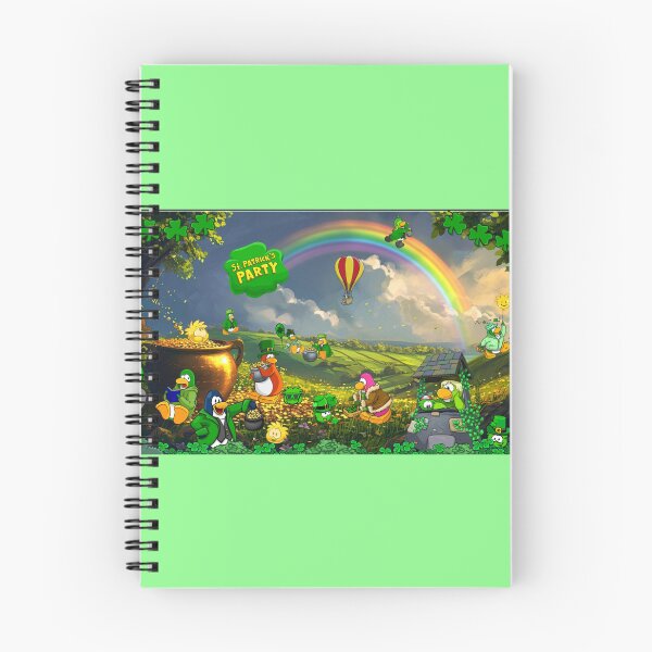 Item preview, Club Penguin St. Patrick's Day Scene designed and sold by Itaroo.