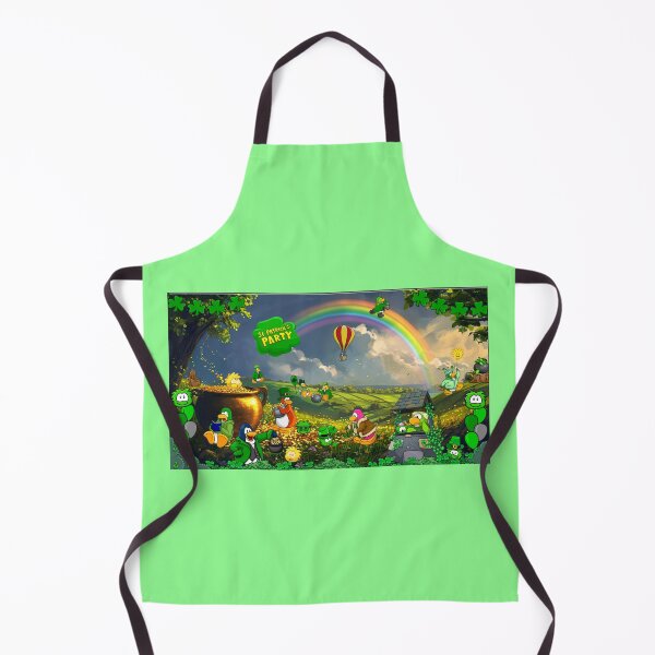 Item preview, Club Penguin St. Patrick's Day Scene designed and sold by Itaroo.