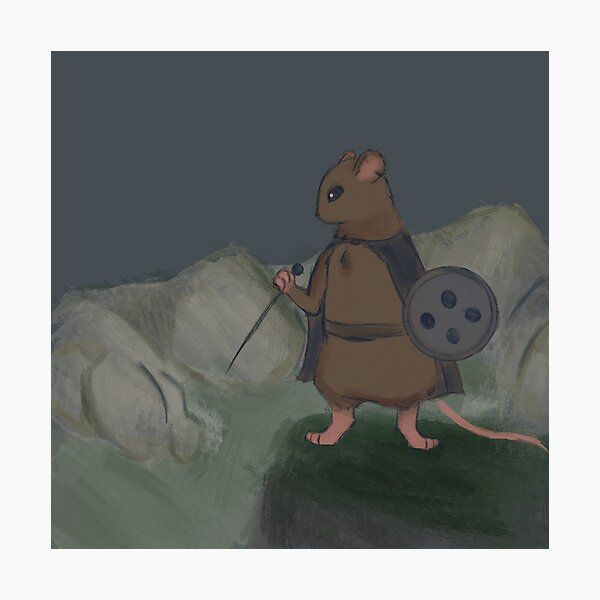 Item preview, Warrior Mouse designed and sold by zombunn1e.