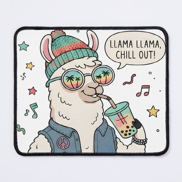 Item preview, Chill Out Llama designed and sold by Llama-Get-a-Tee.
