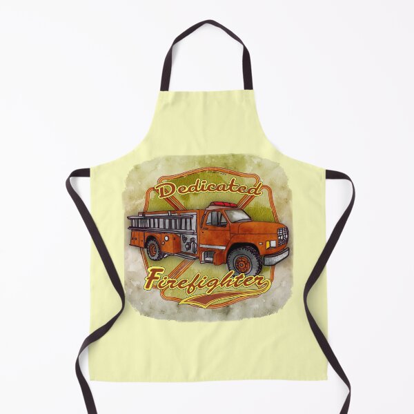 Item preview, Dedicated Firetruck Firefighter  designed and sold by artmuvz.