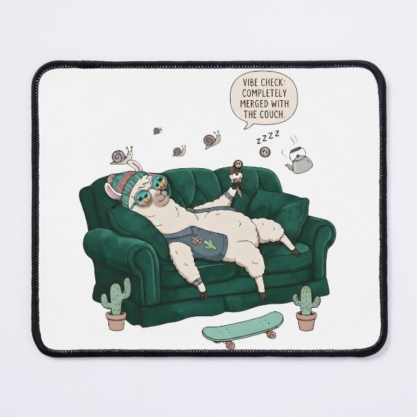 Item preview, Couch Lama designed and sold by Llama-Get-a-Tee.