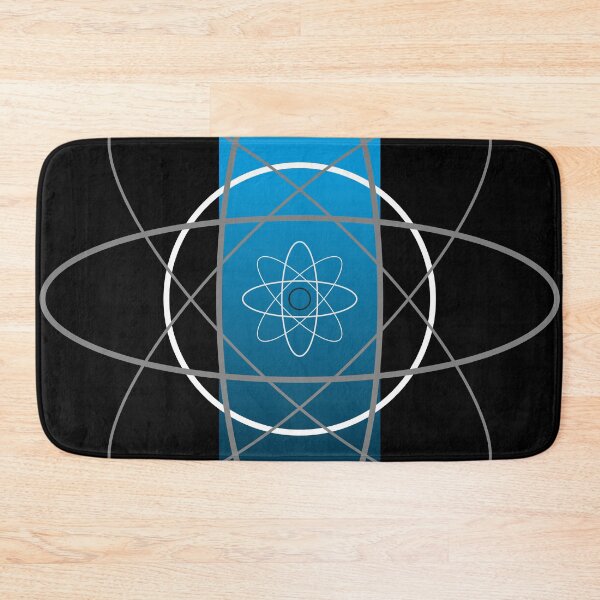 Item preview, ATOM SYMBOL - RADIAL GEOMETRY - SIMPLE MINIMALIST DESIGN designed and sold by CuPensky.
