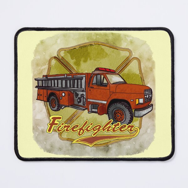 Item preview, Maltese Firetruck Firefighter  designed and sold by artmuvz.