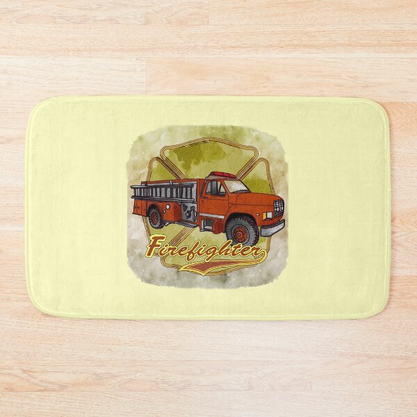 Item preview, Maltese Firetruck Firefighter  designed and sold by artmuvz.