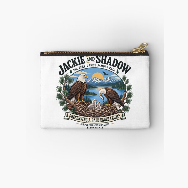 Item preview, Jackie and Shadow Big Bear Lake Bald Eagle Conservation Design designed and sold by DijaMar.