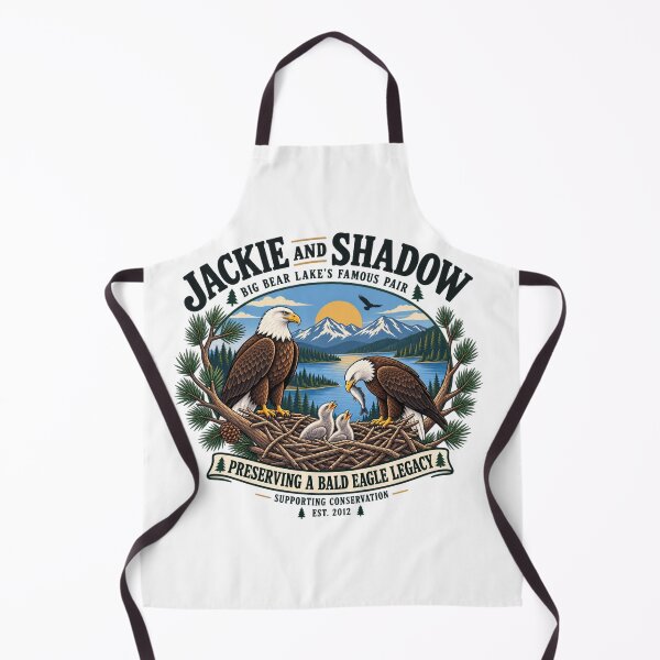 Item preview, Jackie and Shadow Big Bear Lake Bald Eagle Conservation Design designed and sold by DijaMar.