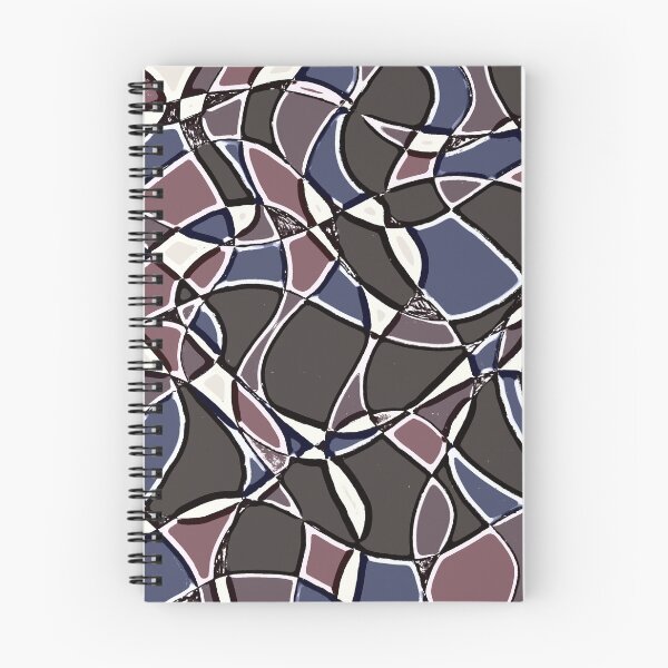 Item preview, Muted Cool Tones Tangle designed and sold by Honeybee Cameron.