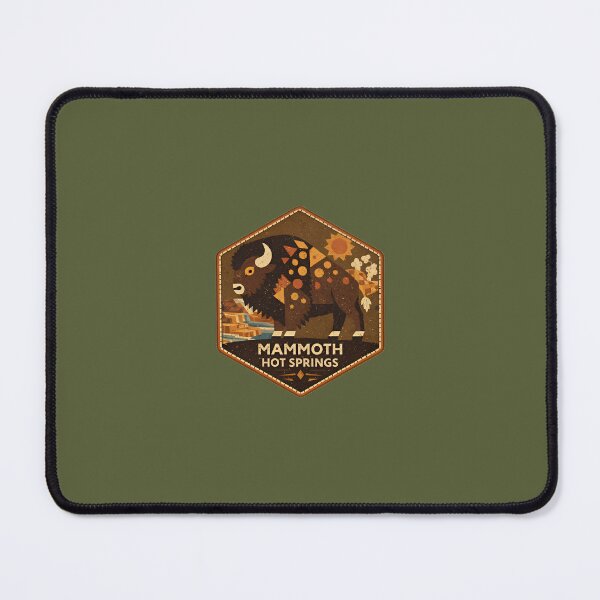 Item preview, mammoth hot springs designed and sold by Broken Antler Designs .