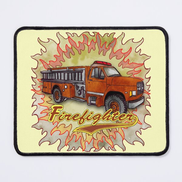 Item preview, Furious Firetruck Firefighter designed and sold by artmuvz.