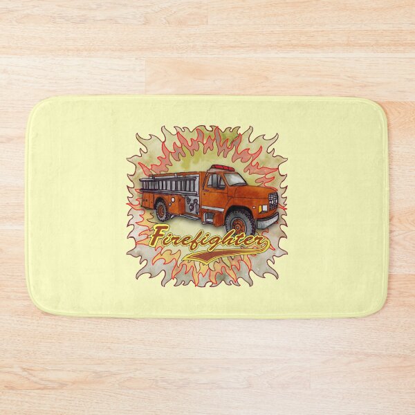 Item preview, Furious Firetruck Firefighter  designed and sold by artmuvz.