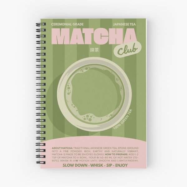 Item preview, Matcha Club – Vintage Japanese Tea Poster designed and sold by jucreats.png.