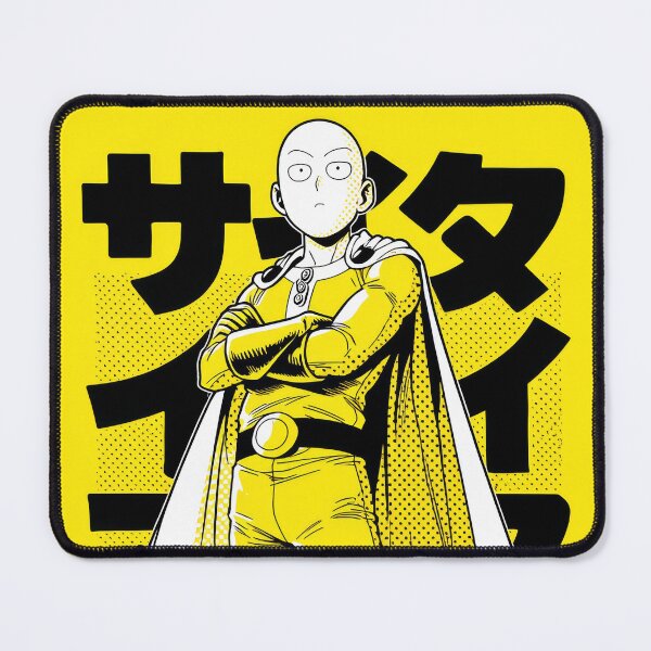 Item preview, Bald Hero Banana Halftone Yellow designed and sold by AnimeArsenalPrints.