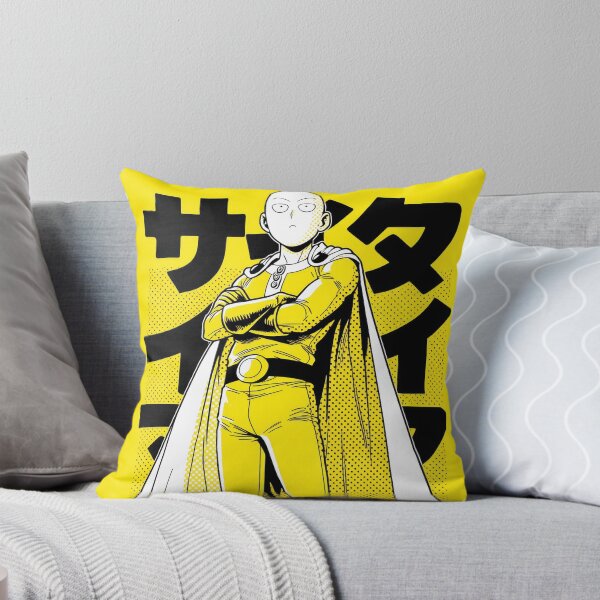 Item preview, Bald Hero Banana Halftone Yellow designed and sold by AnimeArsenalPrints.