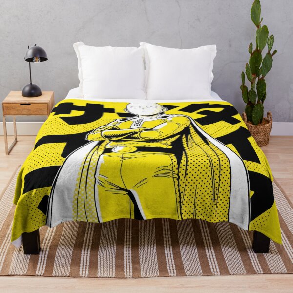 Item preview, Bald Hero Banana Halftone Yellow designed and sold by AnimeArsenalPrints.