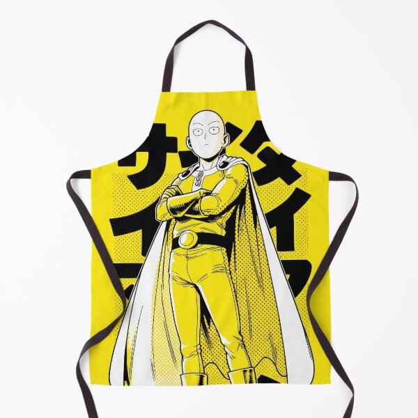 Item preview, Bald Hero Banana Halftone Yellow designed and sold by AnimeArsenalPrints.