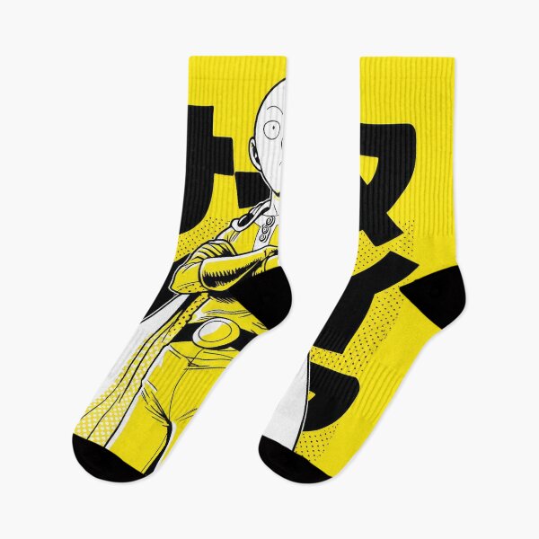 Item preview, Bald Hero Banana Halftone Yellow designed and sold by AnimeArsenalPrints.