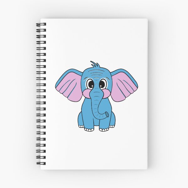 Item preview, Blue Baby Elephant designed and sold by Sartoris Art.