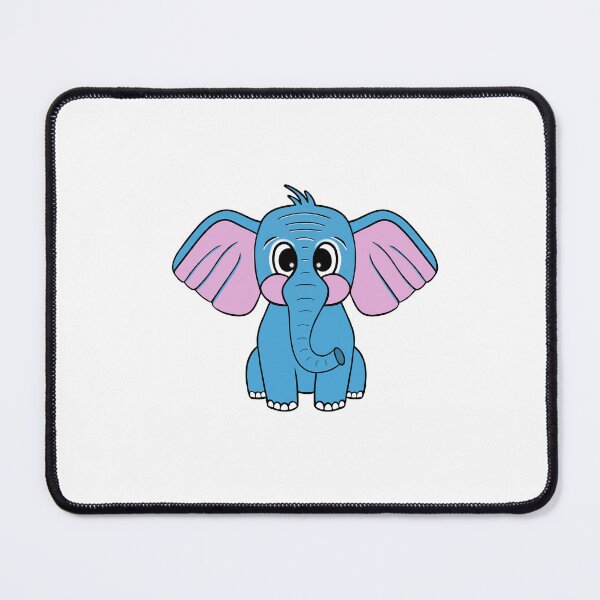 Item preview, Blue Baby Elephant designed and sold by Sartoris Art.