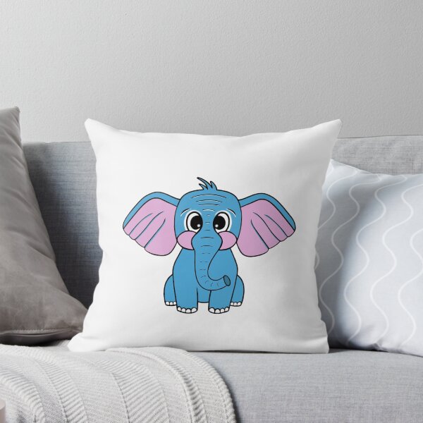 Item preview, Blue Baby Elephant designed and sold by Sartoris Art.