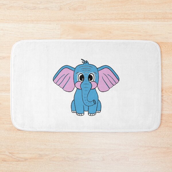 Item preview, Blue Baby Elephant designed and sold by Sartoris Art.