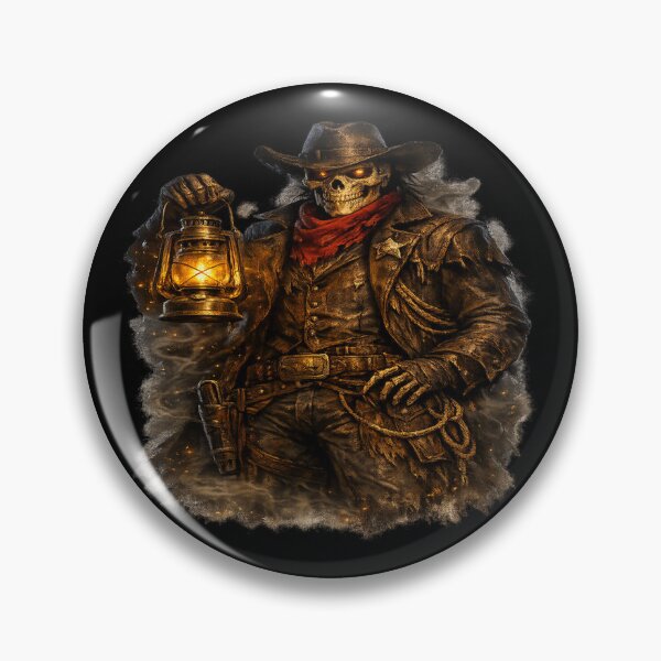 Item preview, Undead Cowboy – Ghost Rider of the Wild West designed and sold by TroviTutto.
