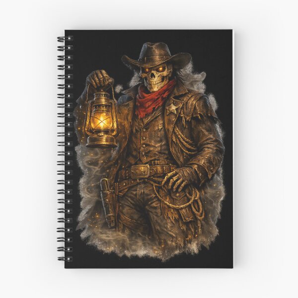 Item preview, Undead Cowboy – Ghost Rider of the Wild West designed and sold by TroviTutto.