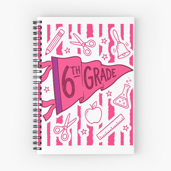 Item preview, Pennants Striped 6th Grade Girls Back to School sixth Grade designed and sold by MrDesing10 ⭐⭐⭐⭐⭐.