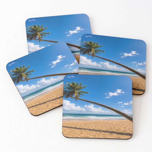 Item preview, Playa Limon Tropical Palm - Dominican Republic Beach Photography designed and sold by PrintGo26.